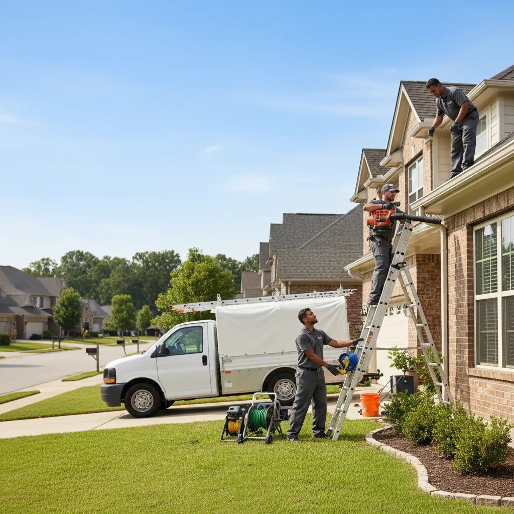 Home Gutter Service in Harmony, ME near me